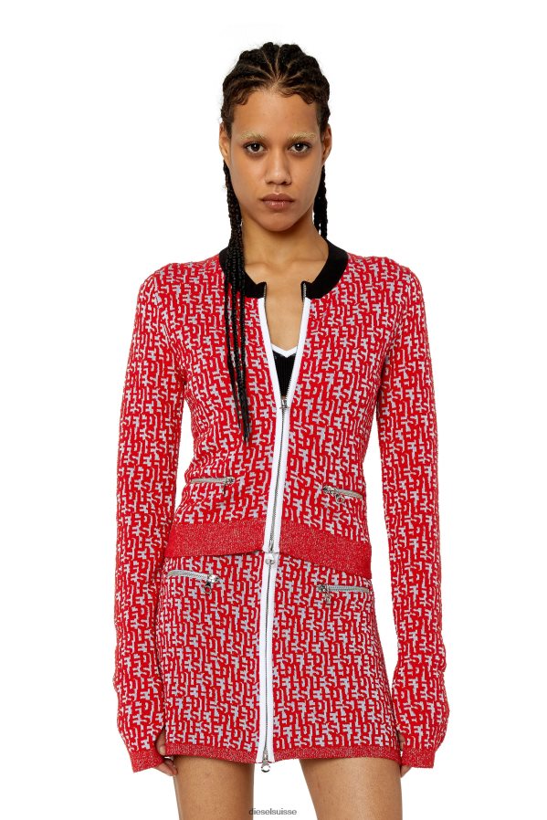 ch Diesel femmes m-allorca rouge/gris 0R48H8877 vêtements