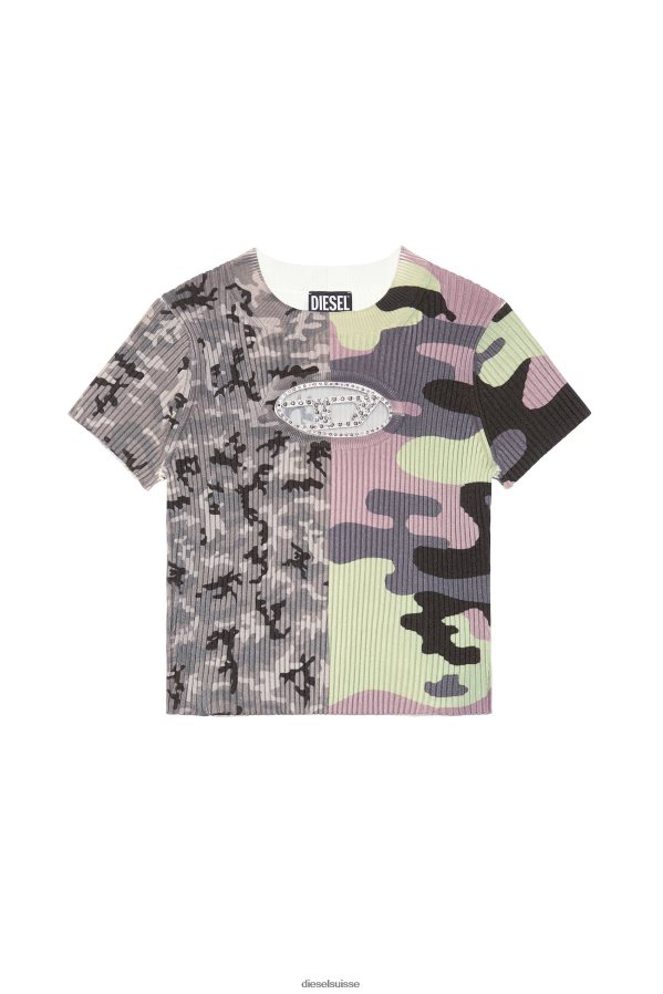 ch Diesel femmes m-hampton vert gris 0R48H8858 vêtements