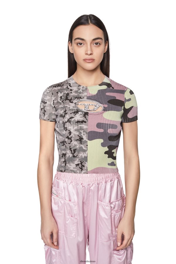 ch Diesel femmes m-hampton vert gris 0R48H8858 vêtements