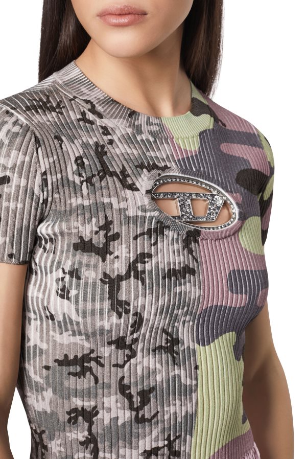 ch Diesel femmes m-hampton vert gris 0R48H8858 vêtements