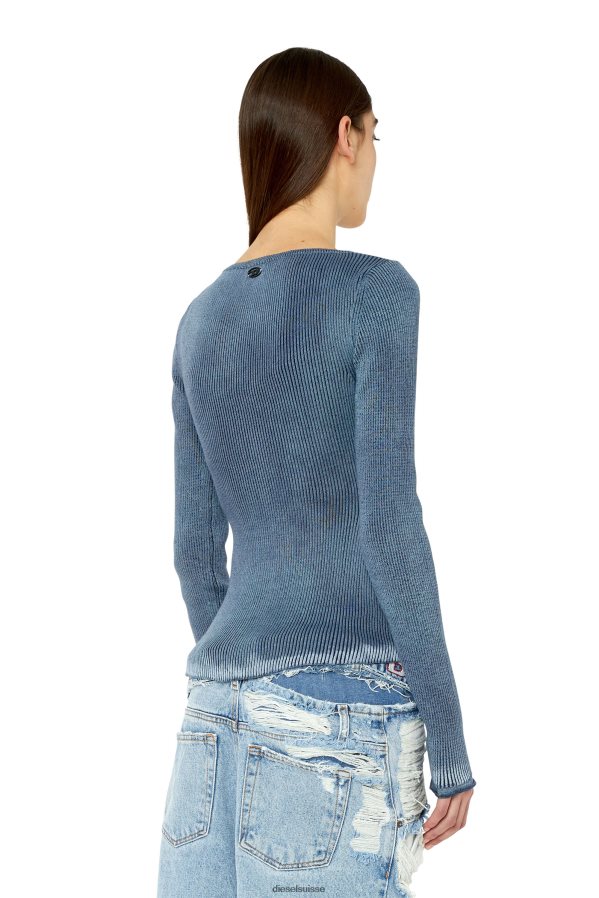 ch Diesel femmes m-idori bleu 0R48H8867 vêtements