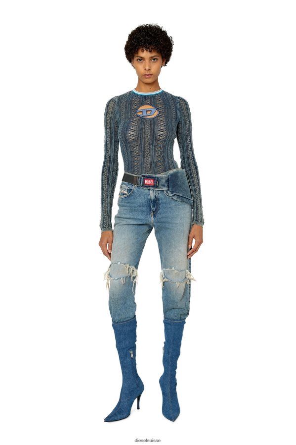 ch Diesel femmes m-ikyla bleu 0R48H8882 vêtements