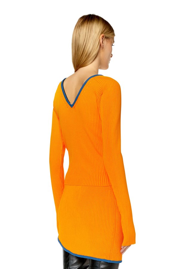 ch Diesel femmes m-oira orange 0R48H8883 vêtements