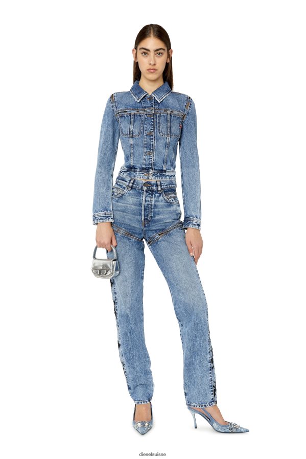 ch Diesel femmes de-slimmy-fsb1 bleu moyen 0R48H8770 vêtements