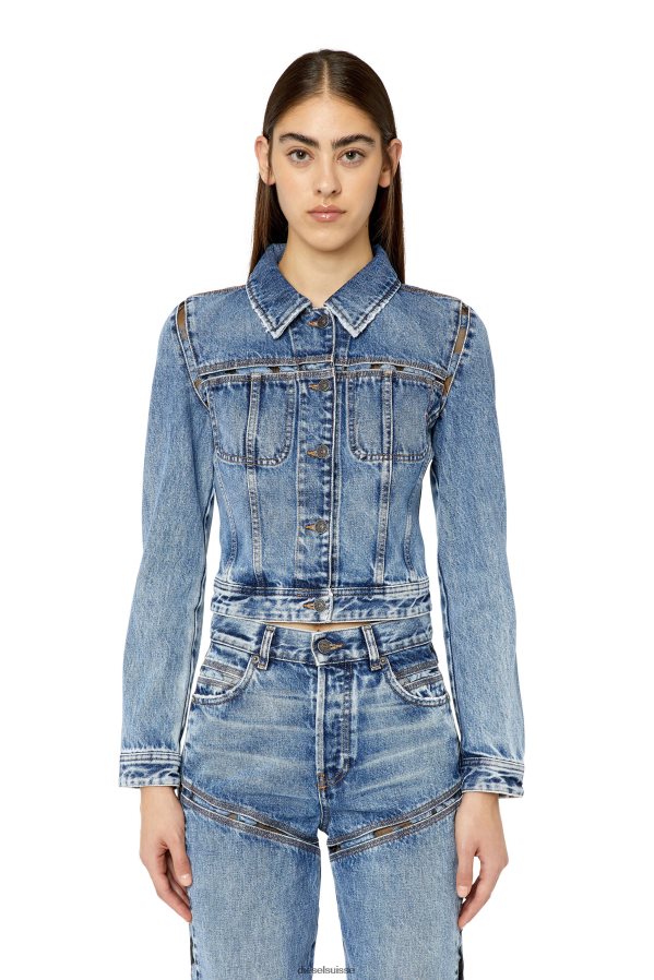 ch Diesel femmes de-slimmy-fsb1 bleu moyen 0R48H8770 vêtements