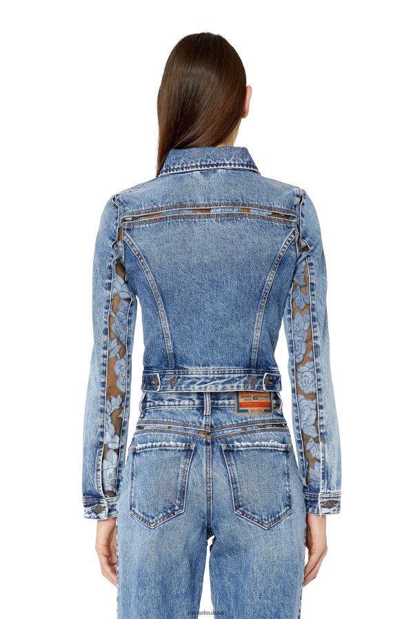 ch Diesel femmes de-slimmy-fsb1 bleu moyen 0R48H8770 vêtements