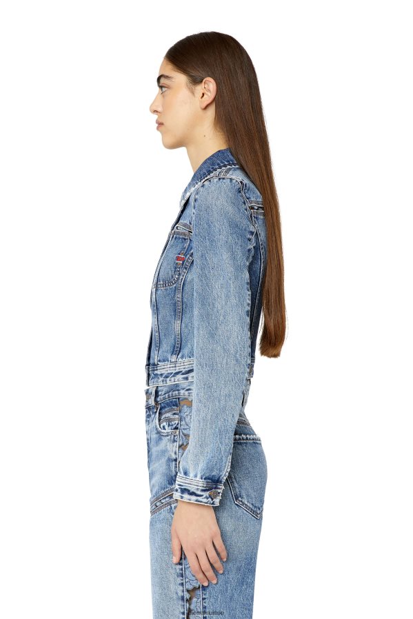 ch Diesel femmes de-slimmy-fsb1 bleu moyen 0R48H8770 vêtements