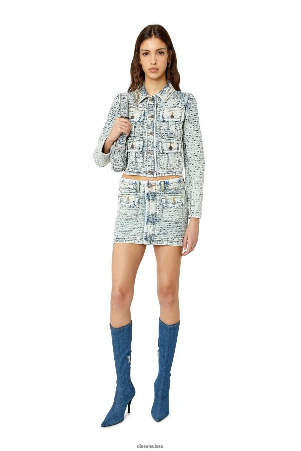 ch Diesel femmes de-slimmy-fsb bleu clair 0R48H8790 vêtements