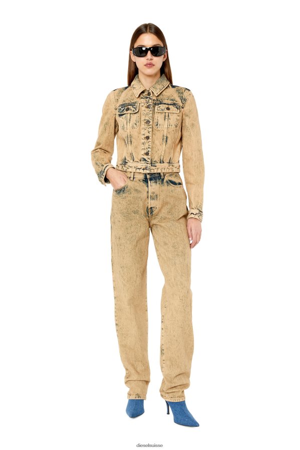 ch Diesel femmes de-slimmy-ins brun clair 0R48H8774 vêtements