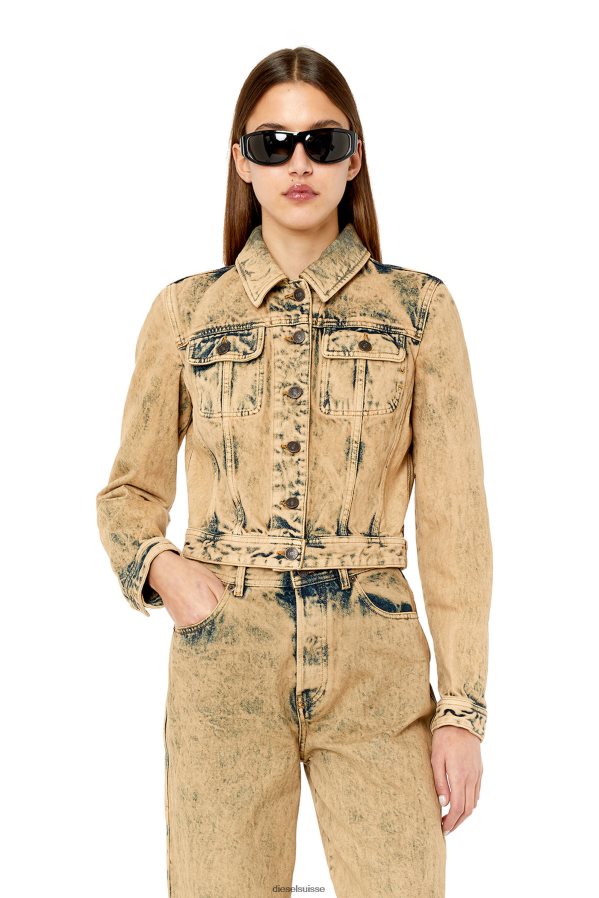 ch Diesel femmes de-slimmy-ins brun clair 0R48H8774 vêtements