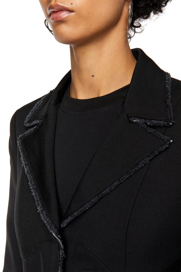 ch Diesel femmes g-edda-franges noir 0R48H8789 vêtements