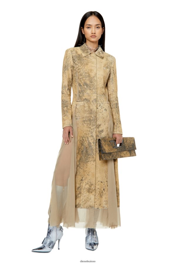 ch Diesel femmes l-karasi brun clair 0R48H8788 vêtements