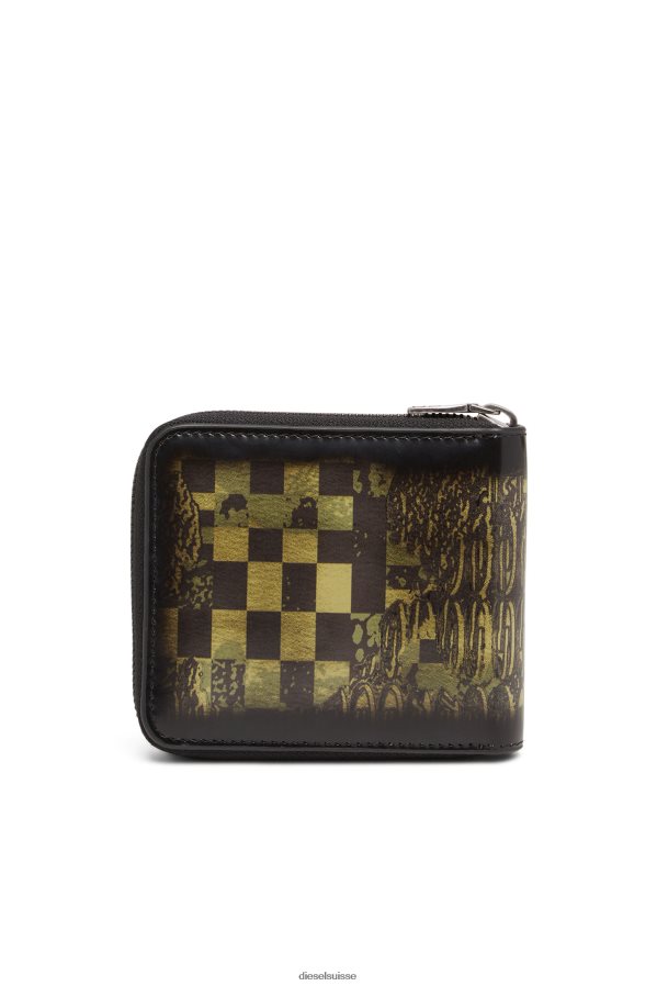 ch Diesel Hommes zip à deux volets xs vert noir 0R48H8565 accessoire