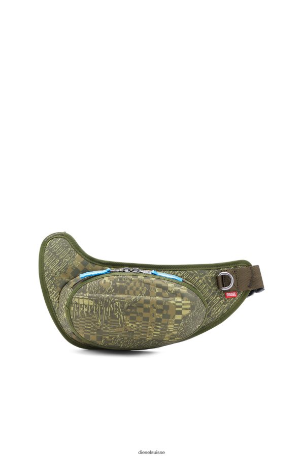 ch Diesel Hommes sac à bandoulière 1dr-pod vert militaire 0R48H8485 accessoire
