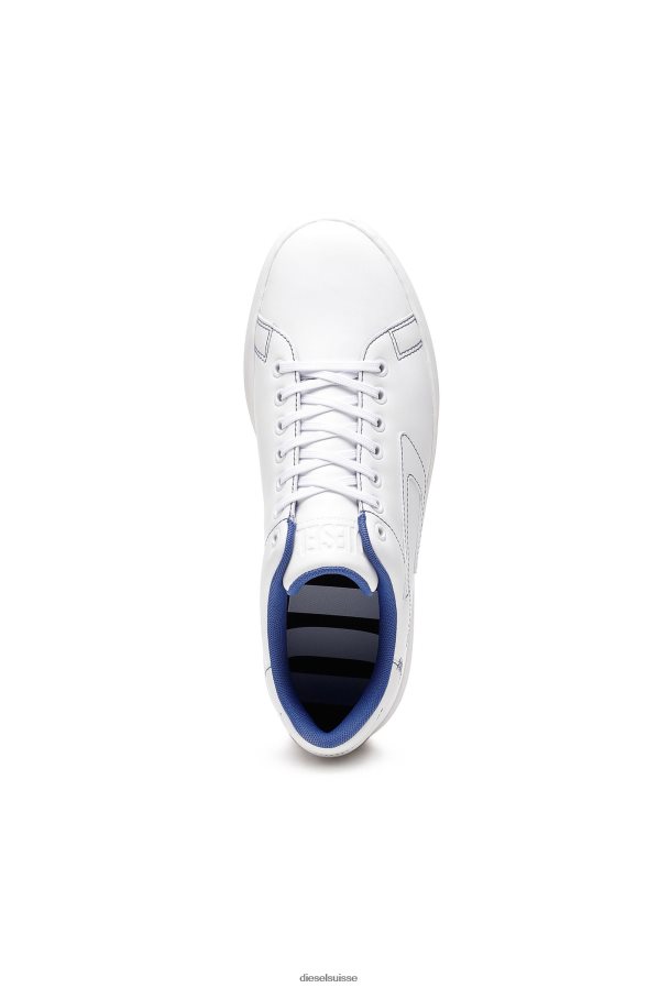 ch Diesel Hommes s-athène bas blanc bleu 0R48H8512 chaussure