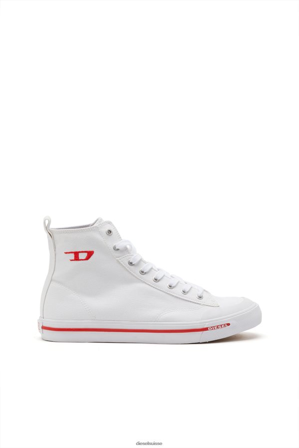 ch Diesel Hommes s-athos mi blanc rouge 0R48H8507 chaussure