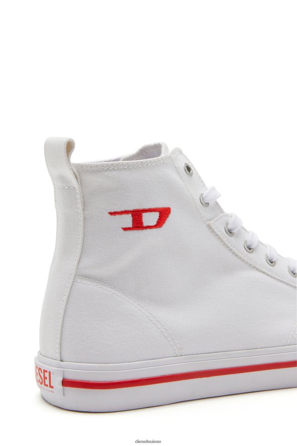 ch Diesel Hommes s-athos mi blanc rouge 0R48H8507 chaussure