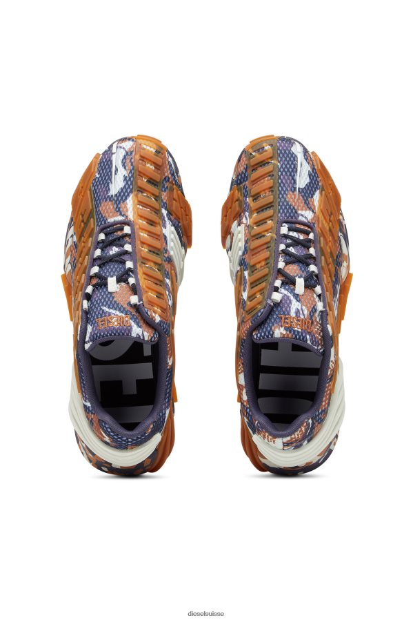 ch Diesel Hommes s-prototype bas marron/bleu 0R48H8518 chaussure