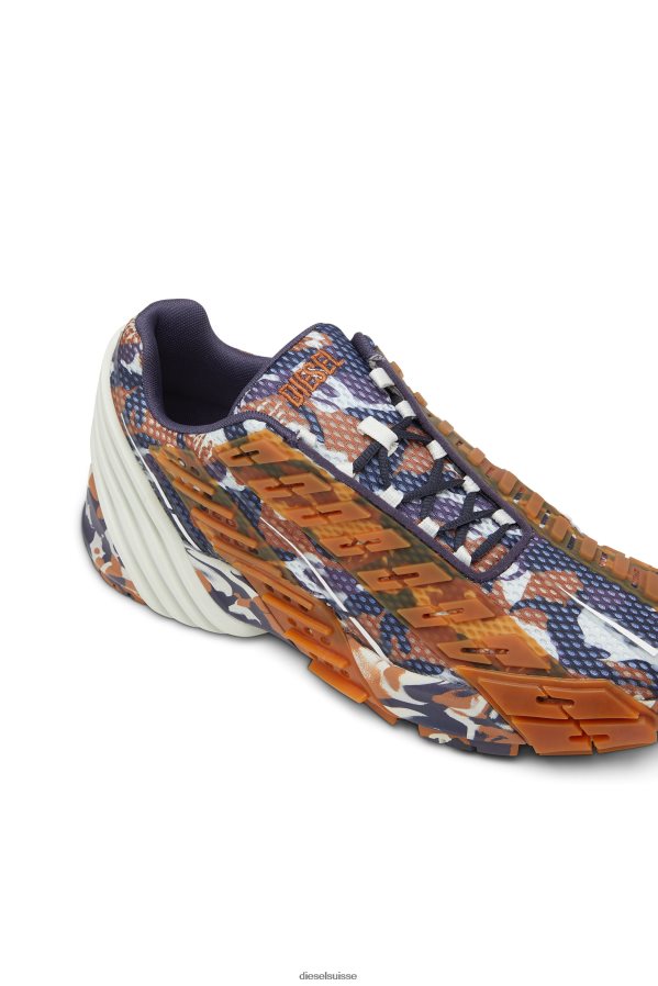 ch Diesel Hommes s-prototype bas marron/bleu 0R48H8518 chaussure