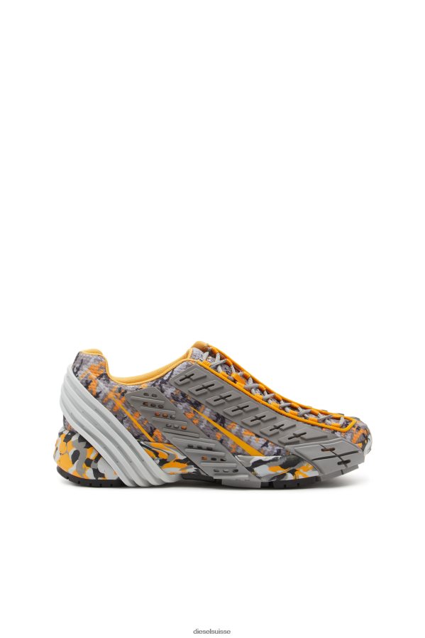 ch Diesel Hommes s-prototype v2 gris/orange 0R48H8532 chaussure