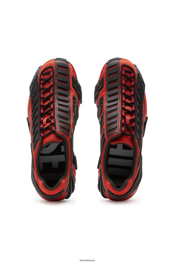 ch Diesel Hommes s-prototype v2 noir rouge 0R48H8523 chaussure