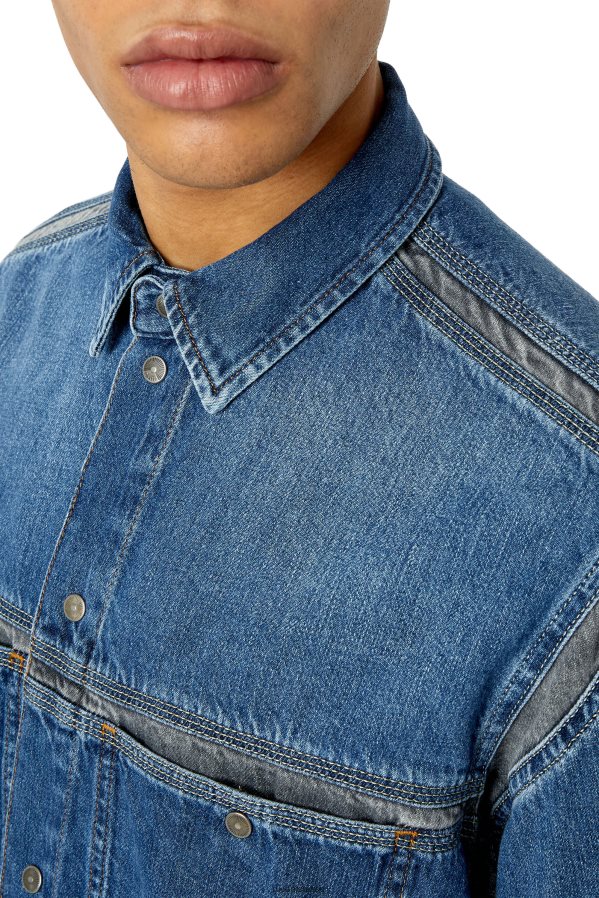 ch Diesel Hommes d-hor-fss bleu moyen 0R48H8322 vêtements