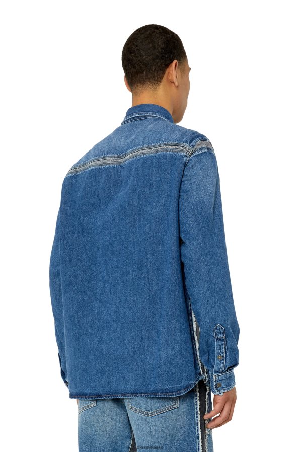 ch Diesel Hommes d-hor-fss bleu moyen 0R48H8322 vêtements