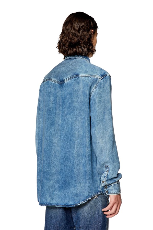 ch Diesel Hommes d-océan bleu moyen 0R48H8295 vêtements