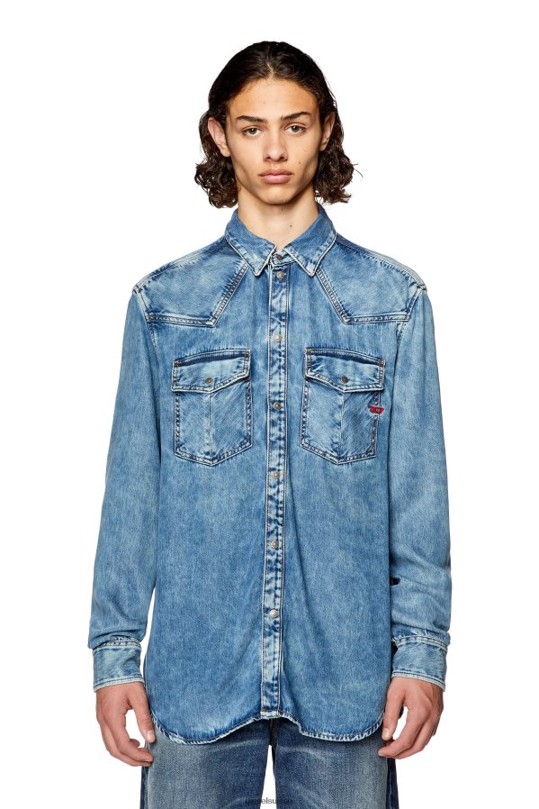 ch Diesel Hommes d-océan bleu moyen 0R48H8295 vêtements