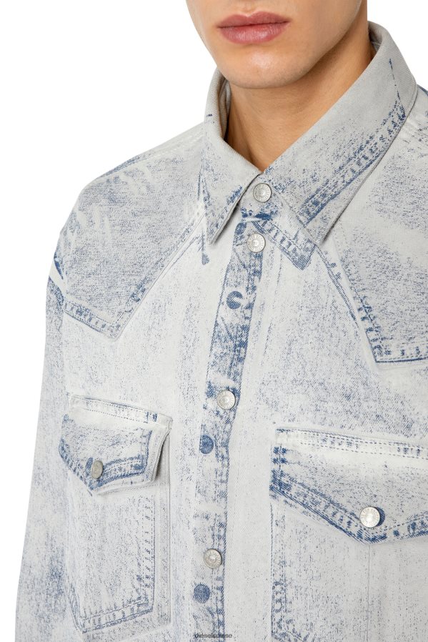 ch Diesel Hommes d-océan-sur-sc gris clair 0R48H8329 vêtements