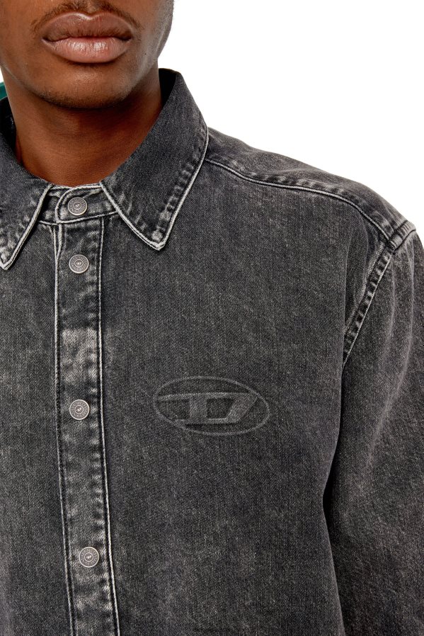 ch Diesel Hommes d-simplement noir/gris foncé 0R48H8330 vêtements