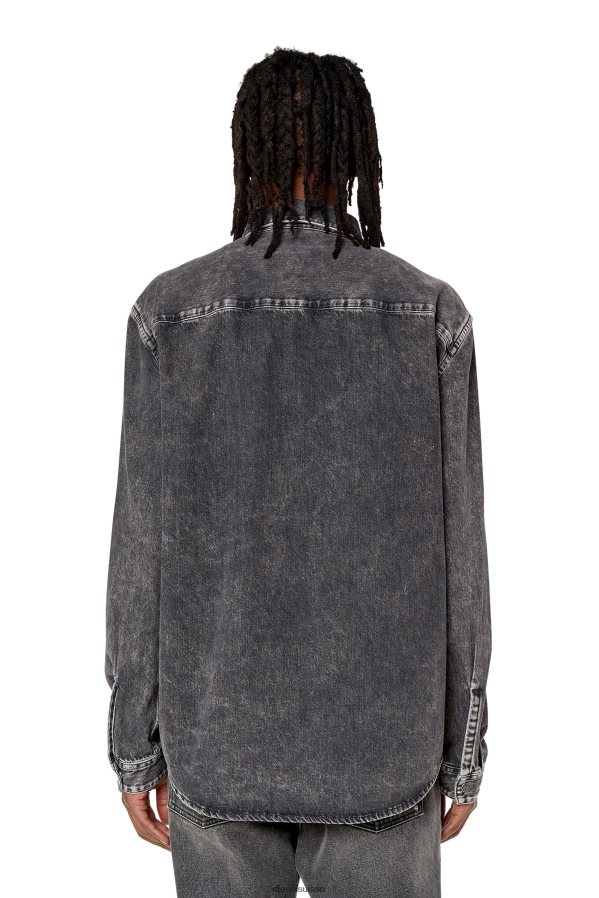 ch Diesel Hommes d-simplement noir/gris foncé 0R48H8330 vêtements