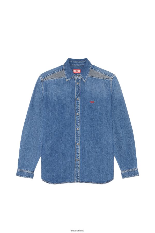 ch Diesel Hommes d-simplement-rs bleu moyen 0R48H8312 vêtements