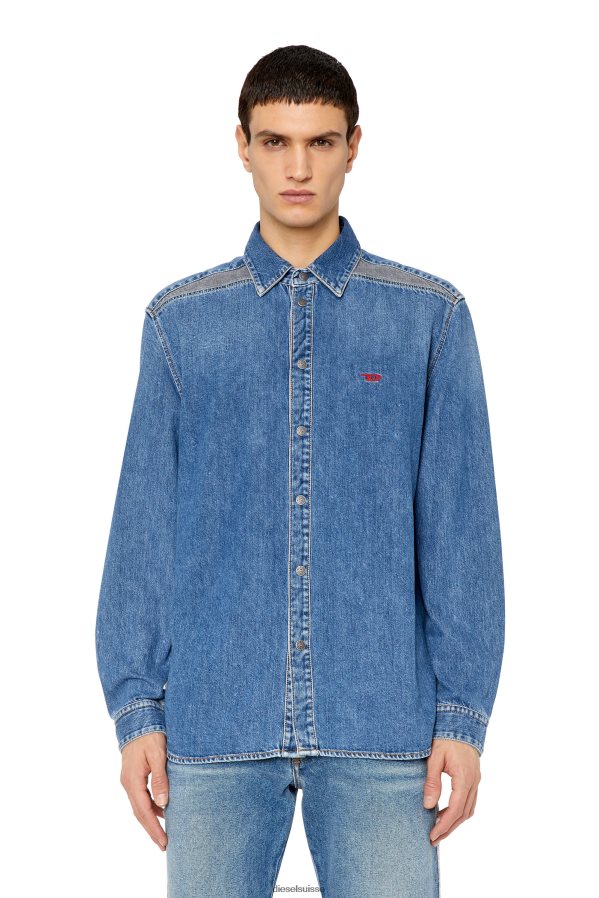 ch Diesel Hommes d-simplement-rs bleu moyen 0R48H8312 vêtements