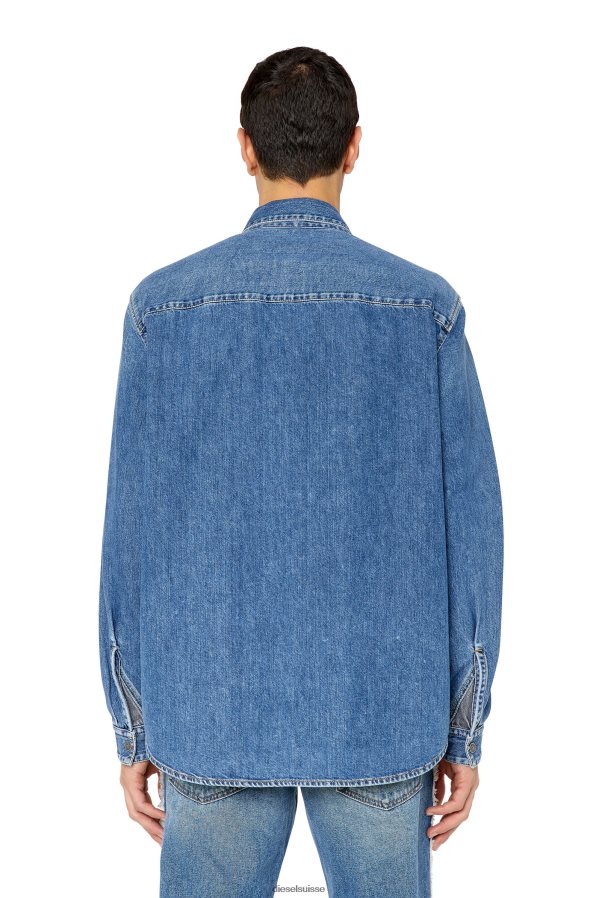 ch Diesel Hommes d-simplement-rs bleu moyen 0R48H8312 vêtements