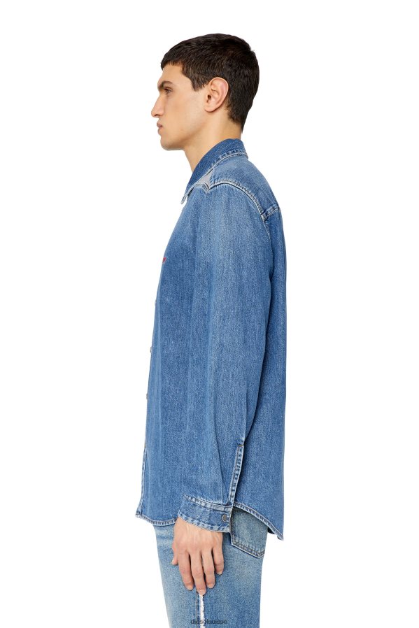 ch Diesel Hommes d-simplement-rs bleu moyen 0R48H8312 vêtements