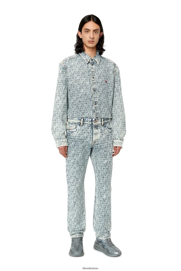 ch Diesel Hommes d-simplement-sur-sp bleu clair 0R48H8323 vêtements