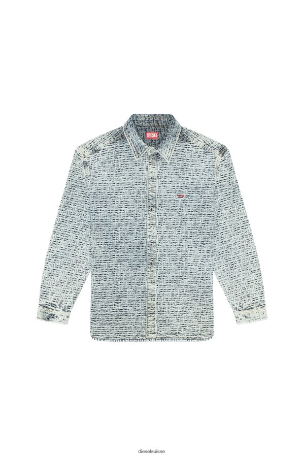 ch Diesel Hommes d-simplement-sur-sp bleu clair 0R48H8323 vêtements