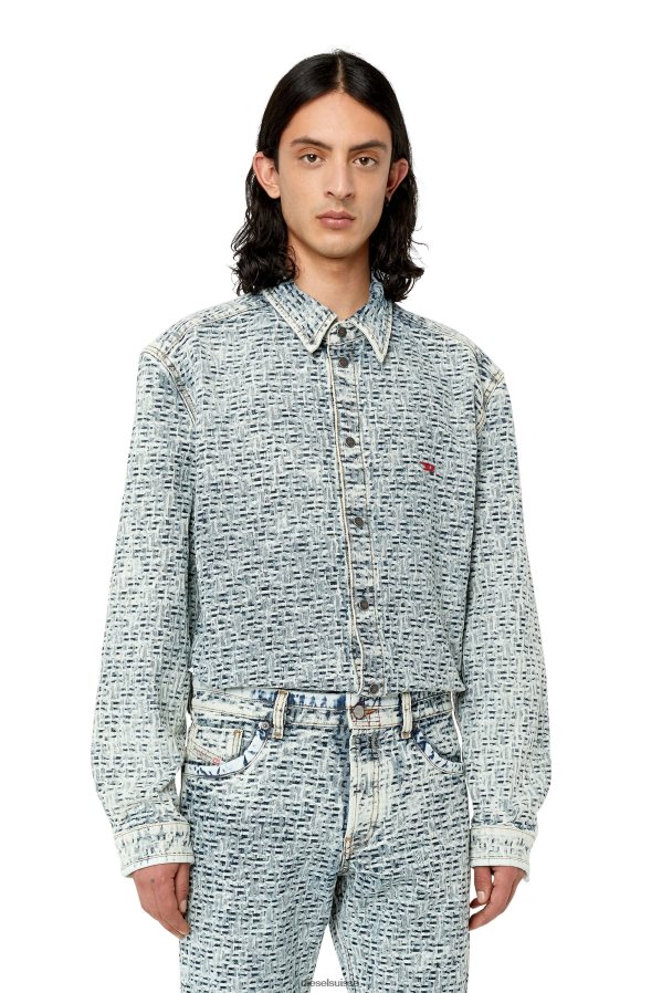 ch Diesel Hommes d-simplement-sur-sp bleu clair 0R48H8323 vêtements