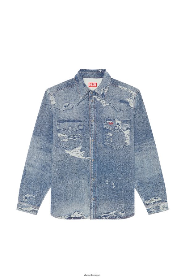 ch Diesel Hommes d-tout simplement bleu clair 0R48H8328 vêtements