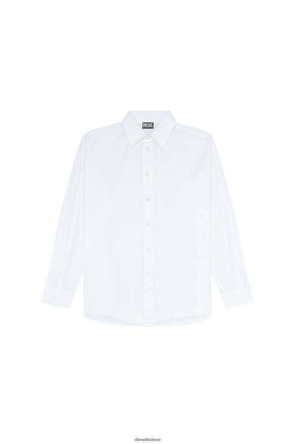 ch Diesel Hommes logo-s-limo blanc 0R48H8311 vêtements