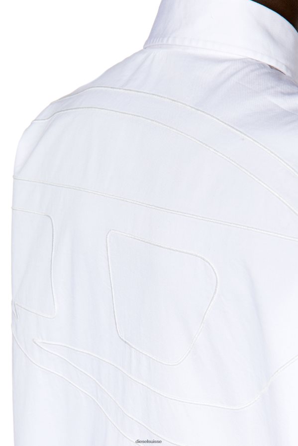 ch Diesel Hommes logo-s-limo blanc 0R48H8311 vêtements