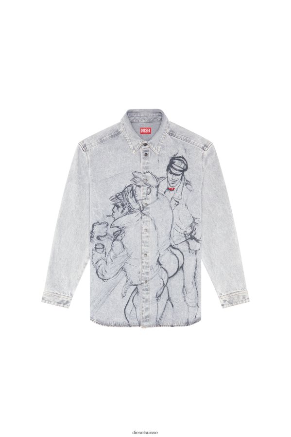 ch Diesel Hommes pr-d-tout simplement gris 0R48H8300 vêtements