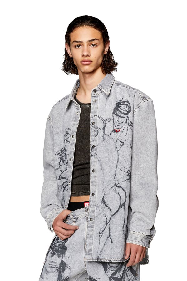 ch Diesel Hommes pr-d-tout simplement gris 0R48H8300 vêtements