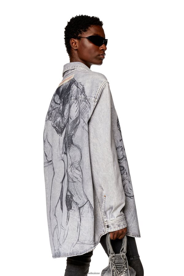 ch Diesel Hommes pr-d-tout simplement gris 0R48H8300 vêtements