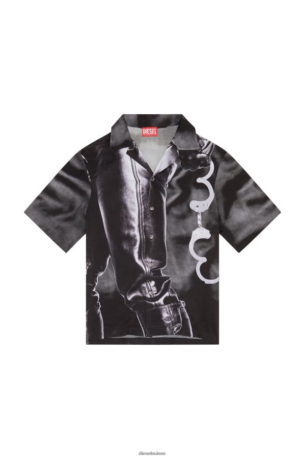 ch Diesel Hommes pr-s-mec-23 noir 0R48H8289 vêtements