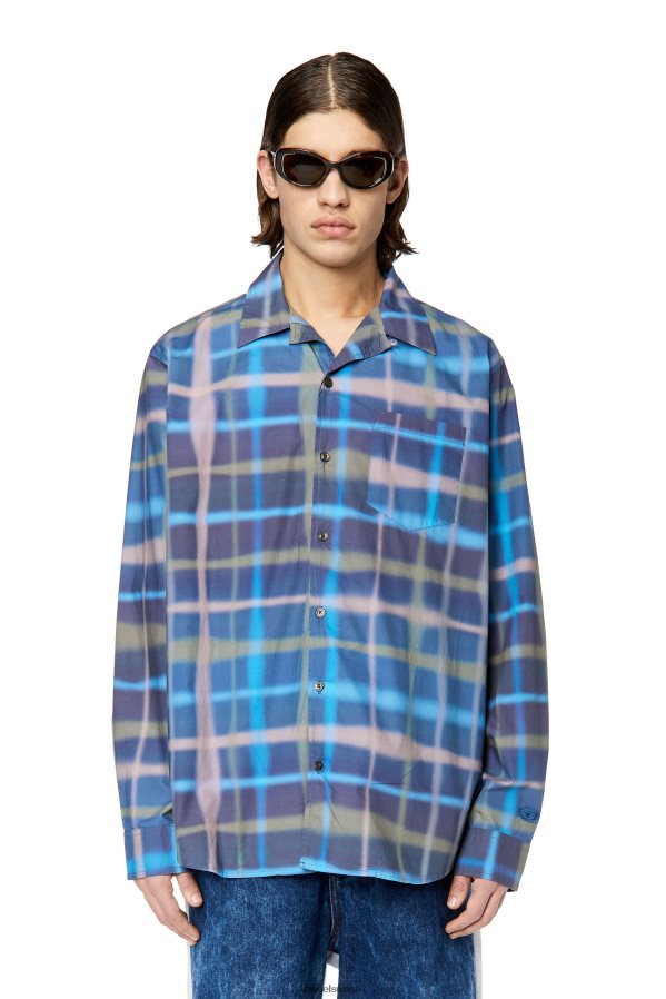 ch Diesel Hommes s-daraa vert bleu 0R48H8326 vêtements