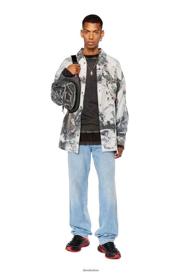 ch Diesel Hommes s-dewny-cmf gris 0R48H8298 vêtements