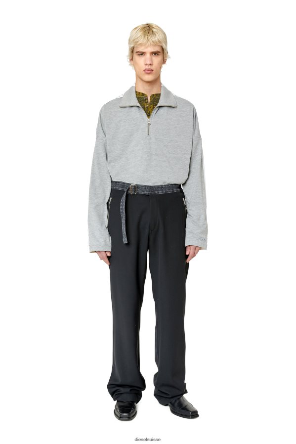 ch Diesel Hommes s-jars-a gris clair 0R48H8317 vêtements