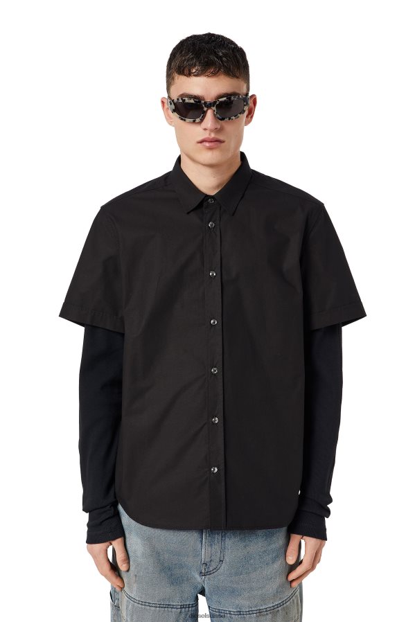 ch Diesel Hommes s-marley-a noir 0R48H8335 vêtements